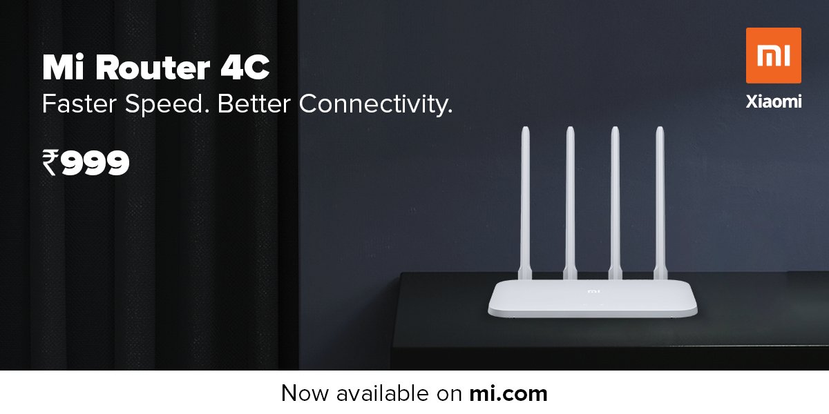 Photo of Xiaomi Back with Mi Router 4C -Launched in India