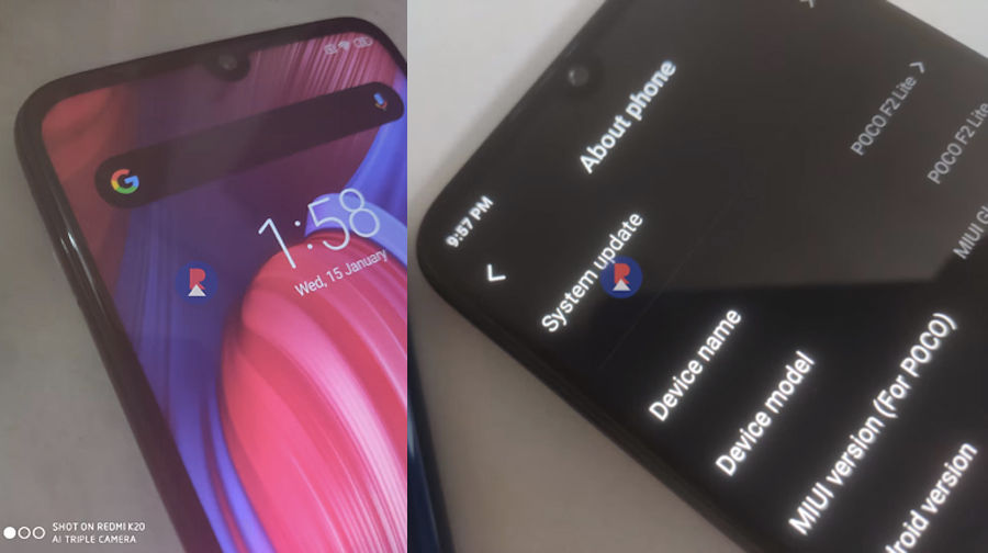 Photo of Poco F2 Lite Leaked Images & Specifications