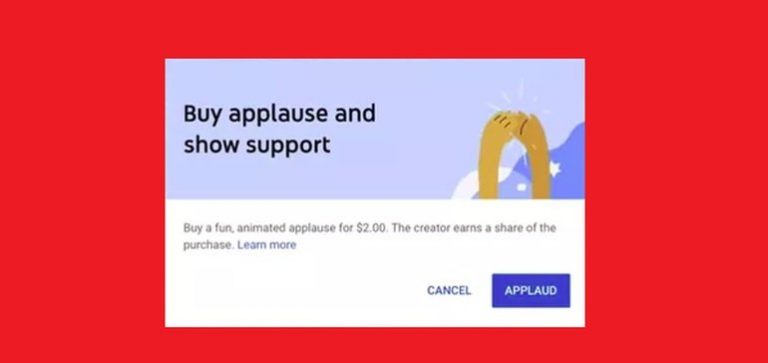 youtube-tests-new-applause-creator-donation-feature-expanding-on-super-chat