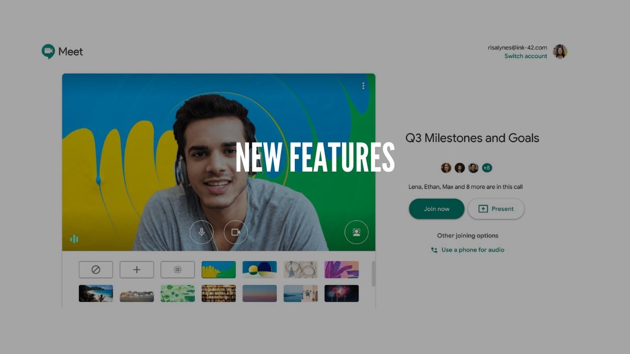 Photo of Google Meet is working on custom and blurred backgrounds