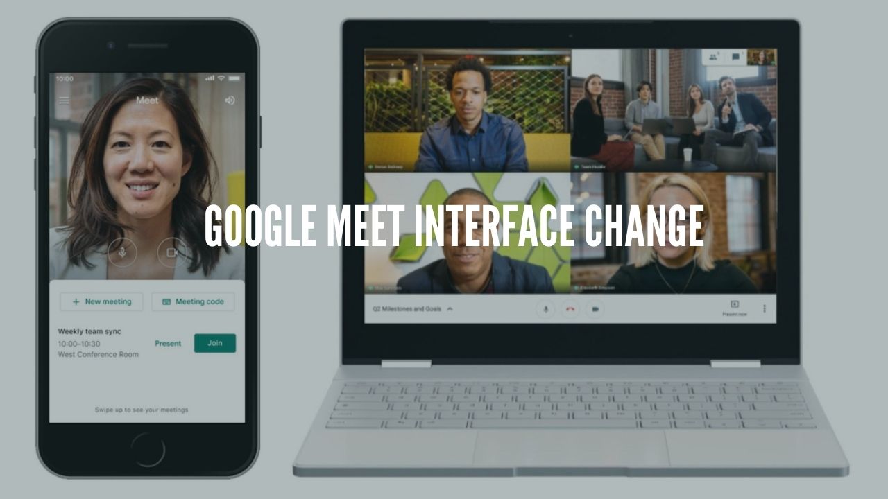Google meet interface change