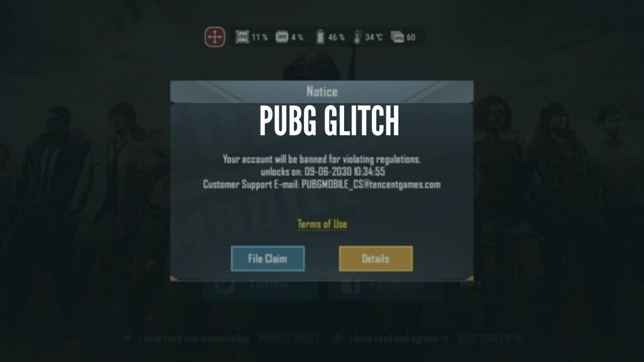 pubg ban glitch