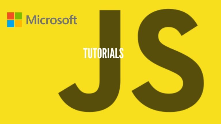 microsoft javascript tutorials