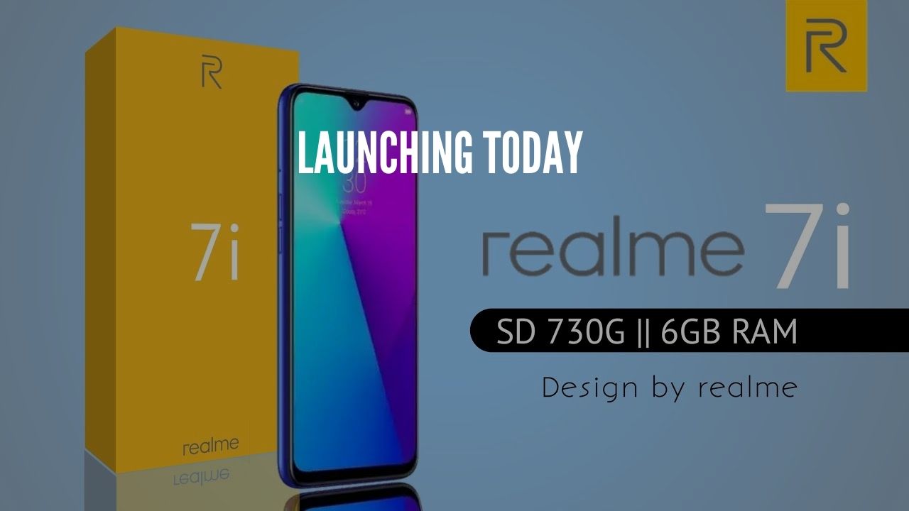 Photo of Realme 7i Launching Today in India