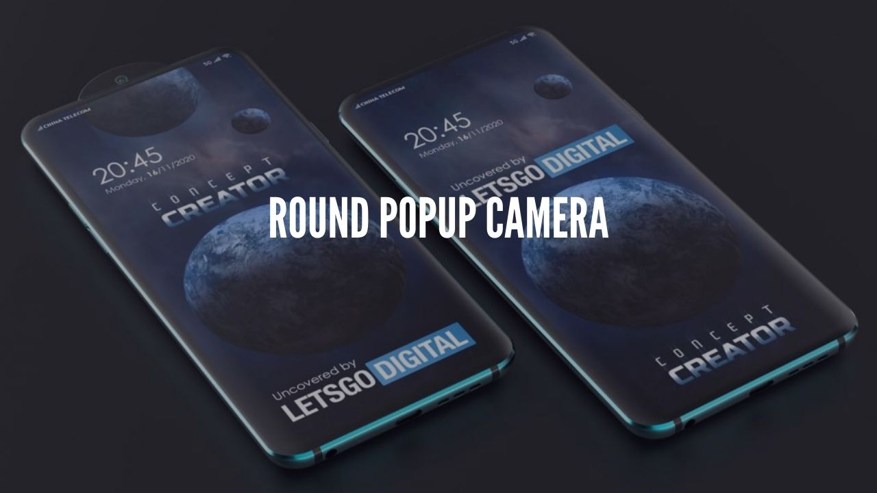Photo of Oppo Patents a phone with a round pop-up selfie camera