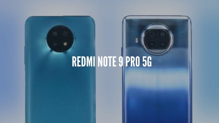 redmi note 9 pro 5g