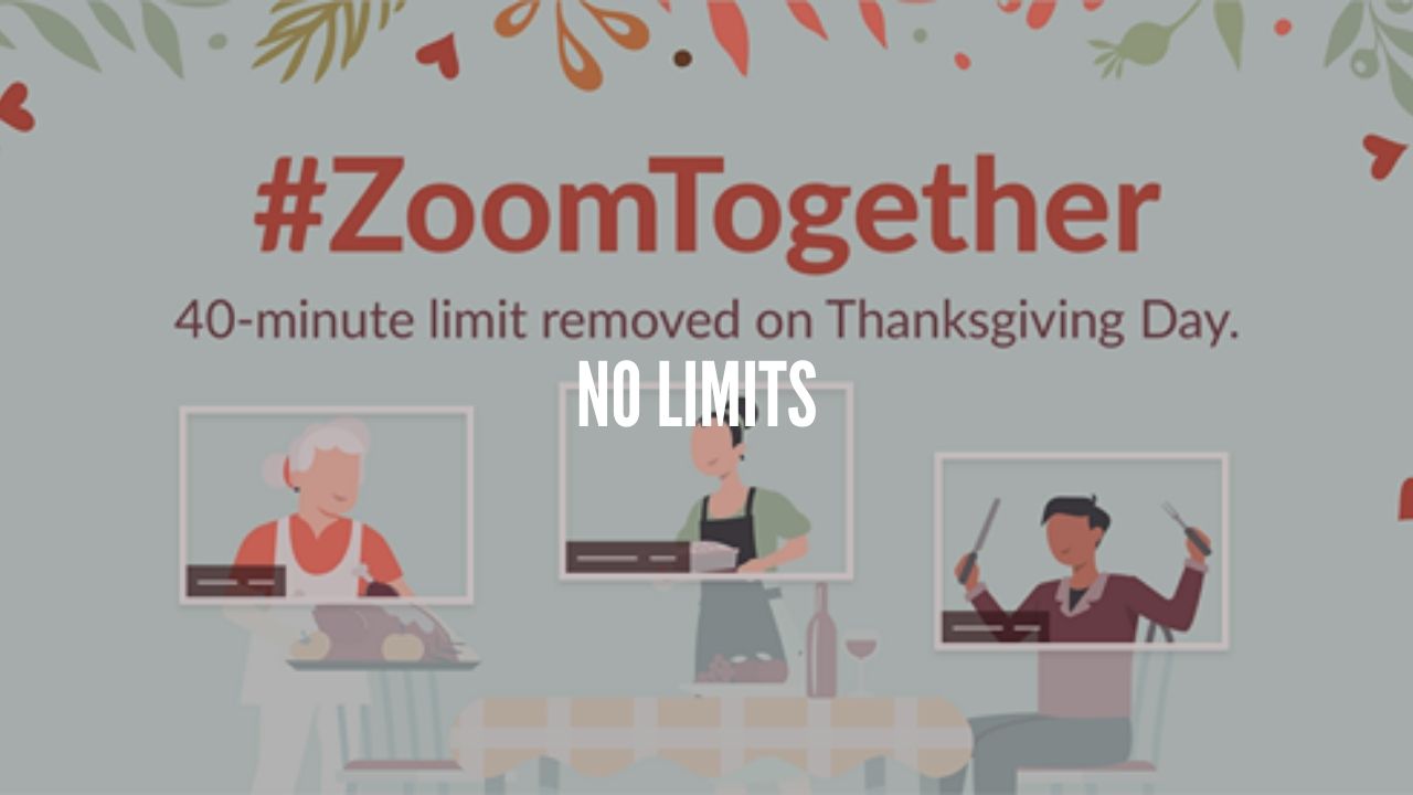 Photo of Zoom removing 40-minute limit on Thanksgiving