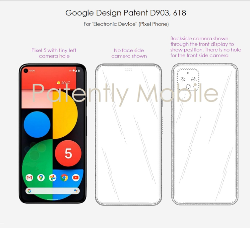 Pixel-under-display-selfie-camera