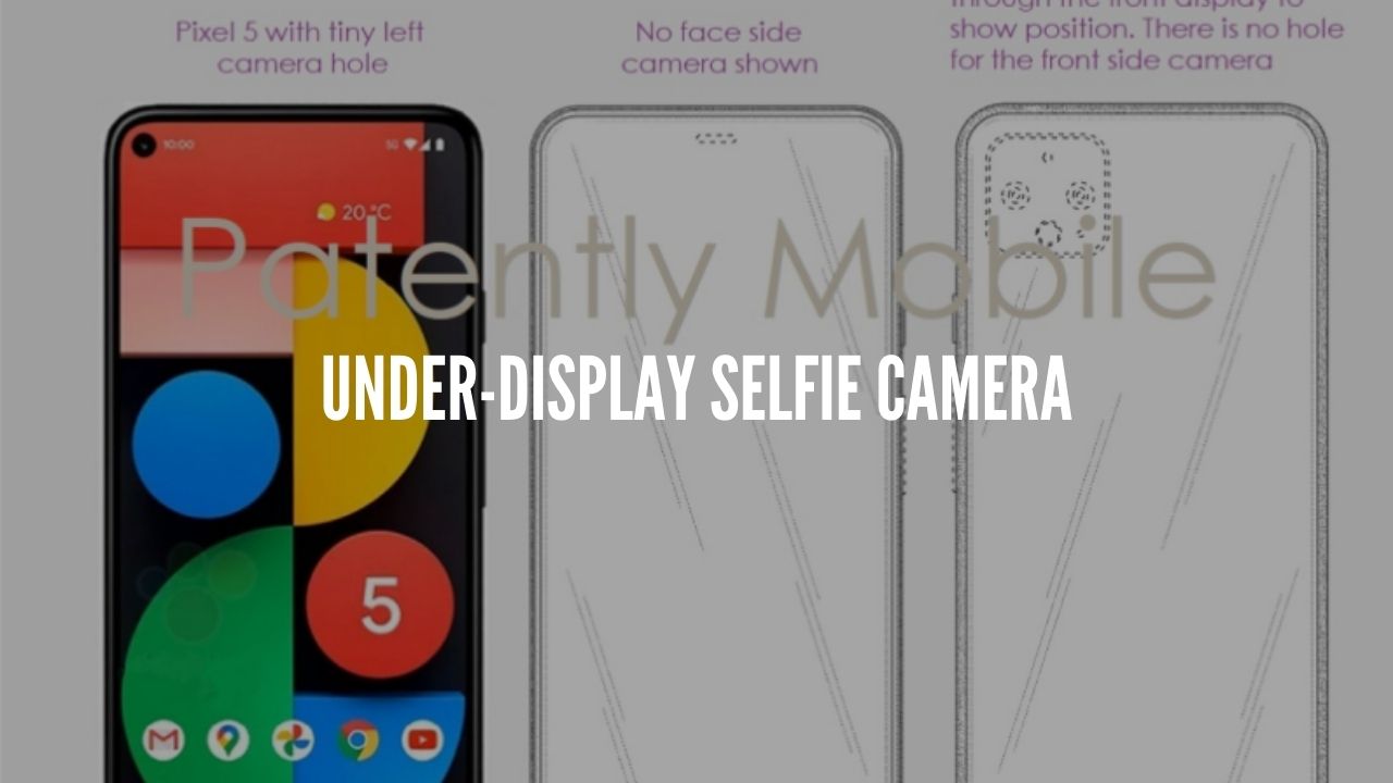 under-display selfie camera