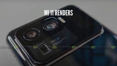Photo of Mi 11 Ultra Rendering Highlights Smart Secondary Display